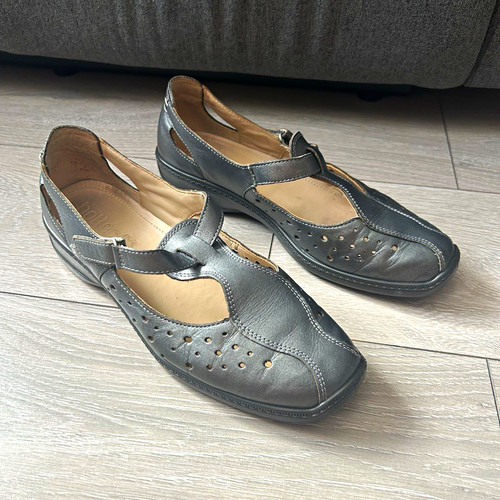 Hotter women grey leather - hotter,
