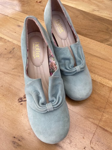 Hotter suede shoes size - hotter, 5