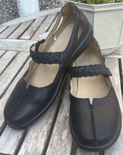 Hotter shake black leather - shake,