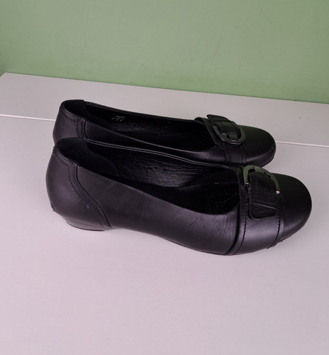 Hotter black 100 leather - black,