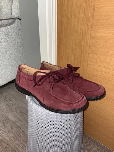 Hotter nomad berry plum suede - berry,