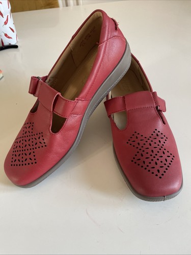 New red leather hotter - leather,