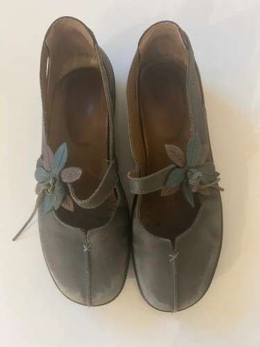 Hotter flat heeled leather - heeled,
