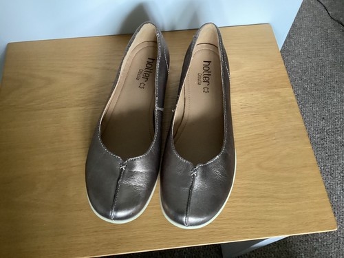 Hotter gold shoes size - hotter, wide