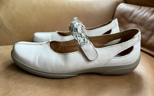 Hotter shake leather shoes - hotter,