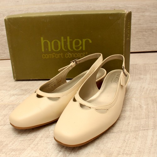 Hotter entre beige - entre, leather