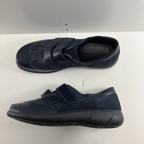 Hotter willow blue suede touch - hotter,
