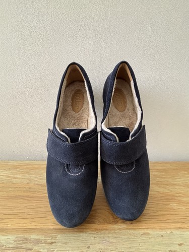Hotter women navy suede - women’s,