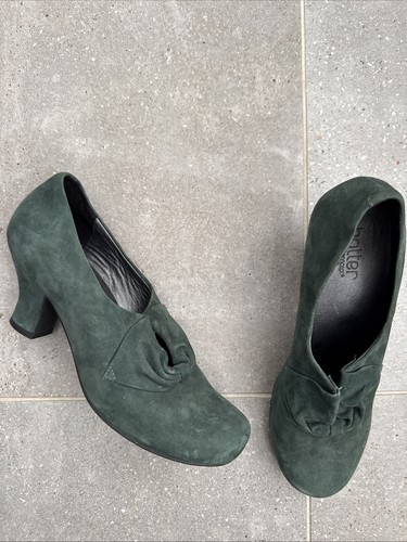 Hotter women green suede - hotter,