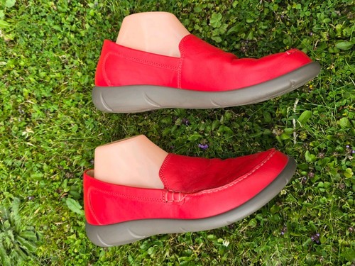 Hotter retro red leather - hotter,