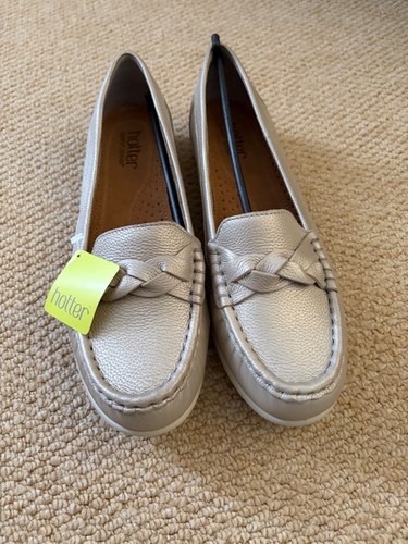 Hotter leather loafers - hotter,